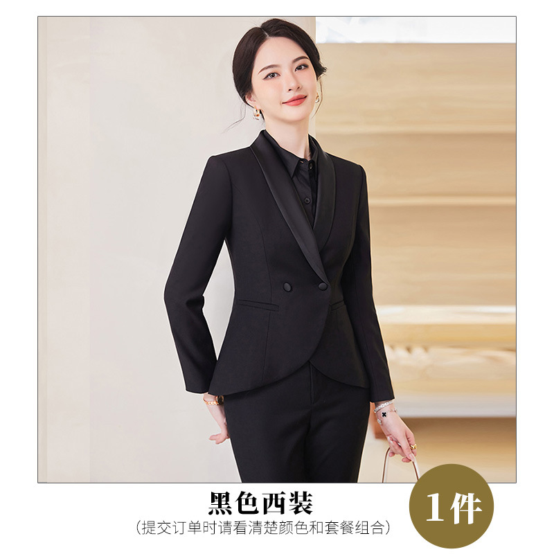 Picture of Temperament Suit Women's Long-sleeved Professional Suit Manager Dress Jewelry Store Work Clothes Teacher Interview Suit Two-piece Suit