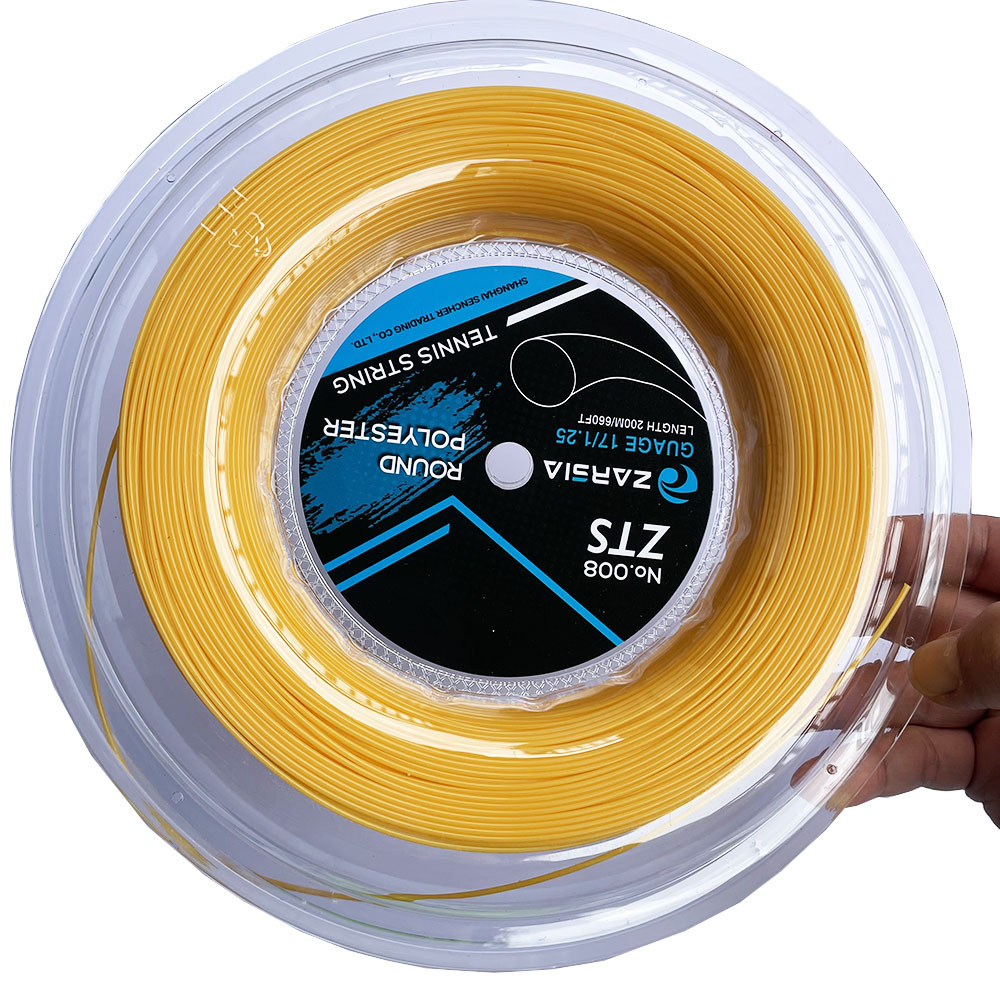 Picture of ZARSIA 4G Polyester round Polyester tennis racket line hard line tennis training line 200 m