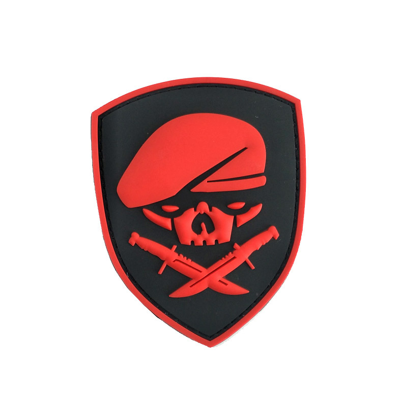 Picture of Foreign trade supply DTOM snake armband PVC 3D rubber patch eagle soft glue velcro badge backpack decoration
