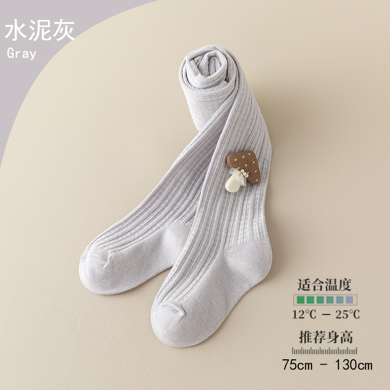 Picture of 0-10 years old children's pantyhose wholesale spring and autumn girls' pantyhose Class a cotton dragonfly wings knot children's pantyhose