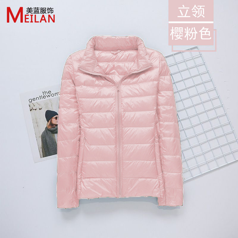 Picture of Women's down Jacket 2025 New Short Style Lightweight Thickened Warm Slim Fit Korean Style White Duck down Fashion Coat Wholesale