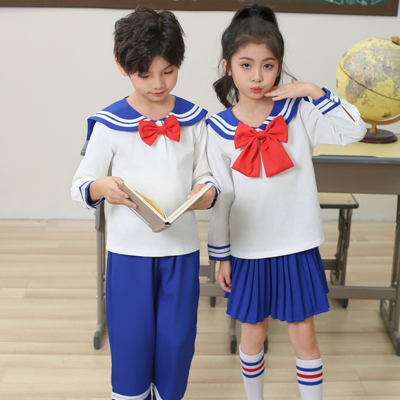 Picture of Children's Autumn Suit Sailor Moon Cosplay Stage Catwalk Water Ice Moon Dress Female Performance Clothing K-Style