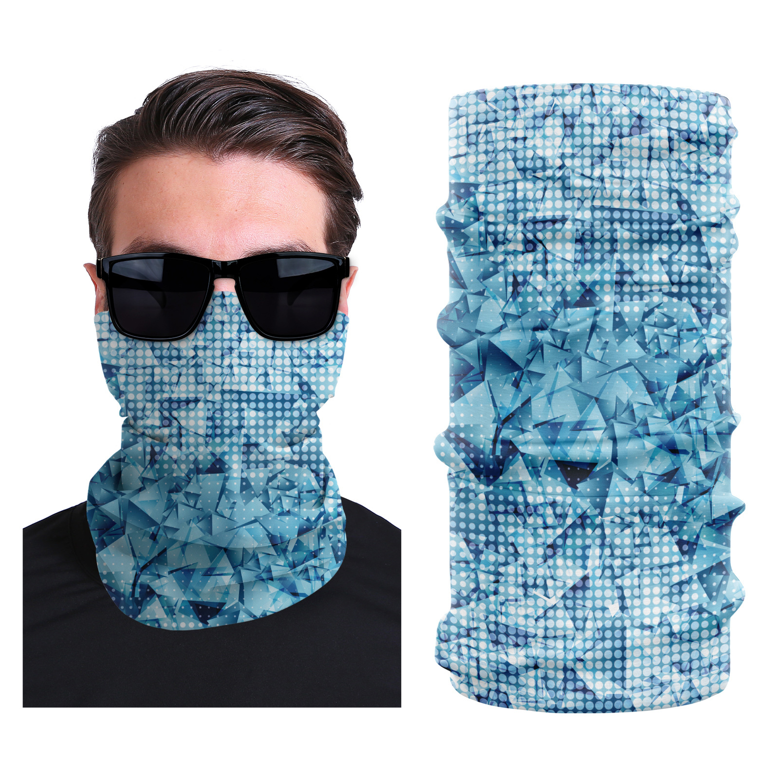 Picture of Xunhui magic scarf outdoor scarf mountaineering riding scarf high elastic seamless Ice Silk face towel cross-border bandana