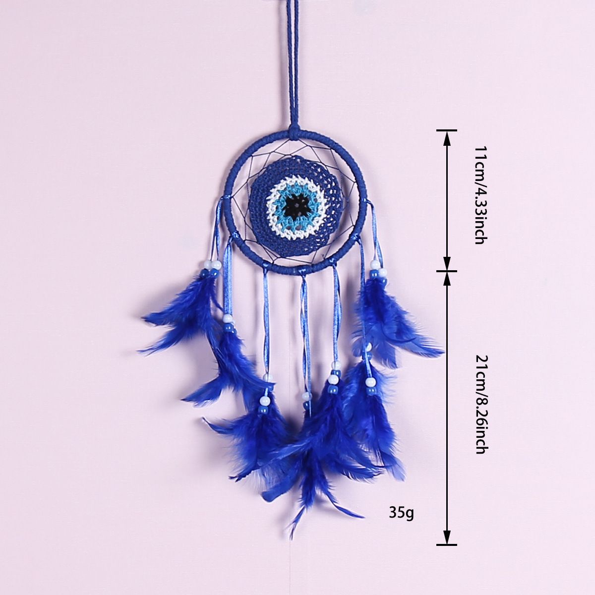 Picture of Devil's Eye dream catcher holiday gift home decoration wall hanging bedroom bedside wall decoration pendant dream catcher