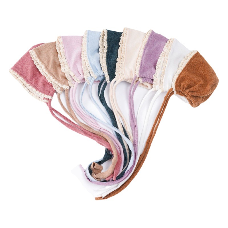 Cross-border newborn photography supplies baby photography cute modeling hat baby cotton lace knitted hat