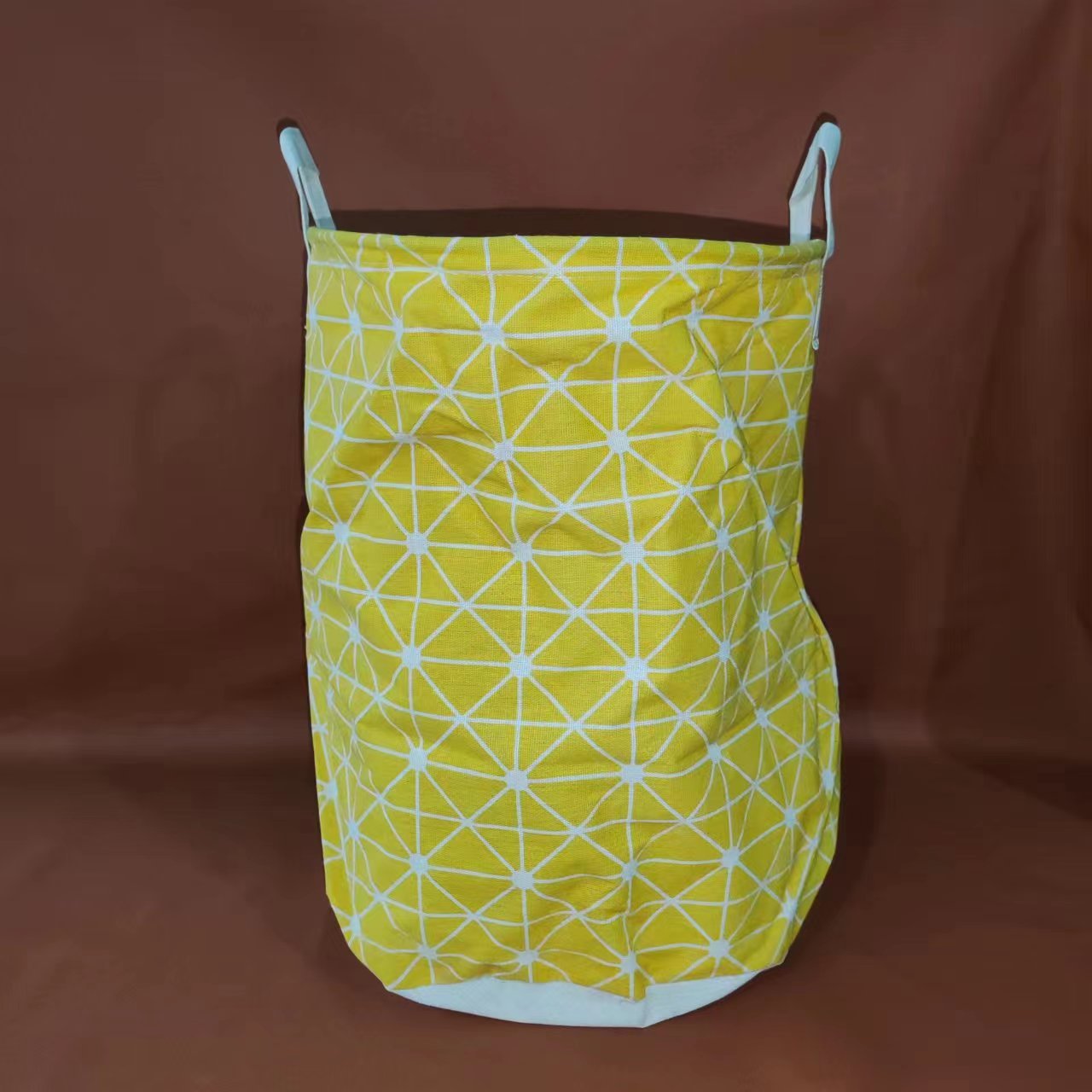 Picture of Nordic style simple laundry basket fabric storage basket home laundry basket dirty clothes storage basket bathroom laundry basket