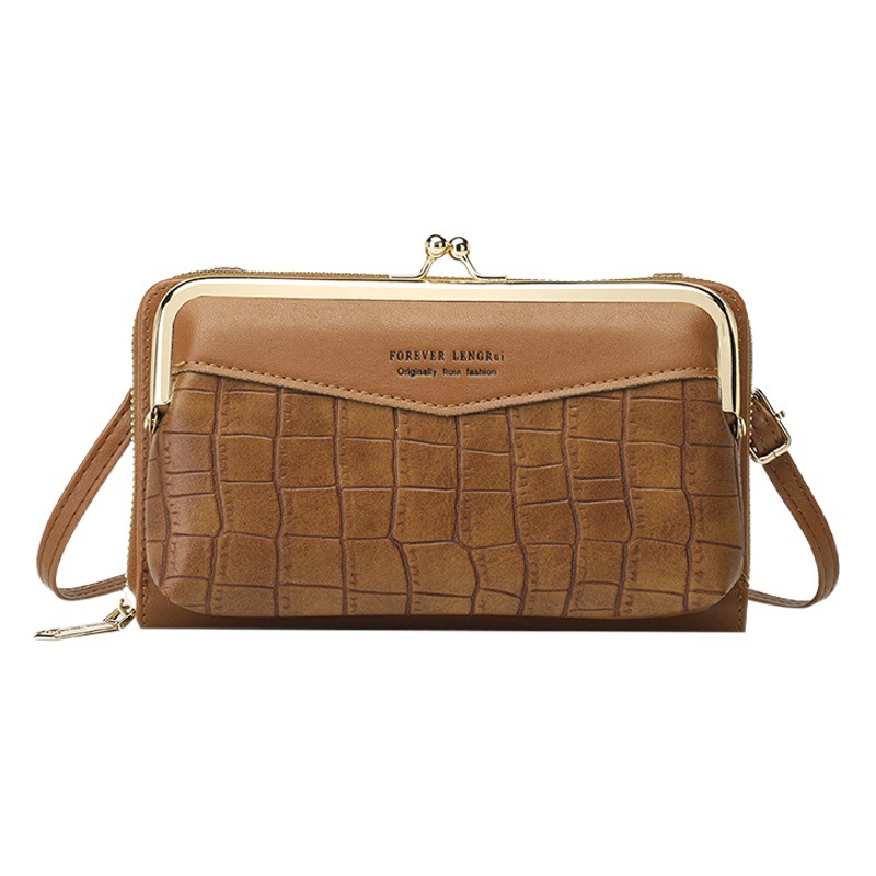 2023 New Mobile Phone Wallet Women's Card Holder All-In-One Casual Fashion Shoulder Crossbody Bag Multifunctional Coin Purse