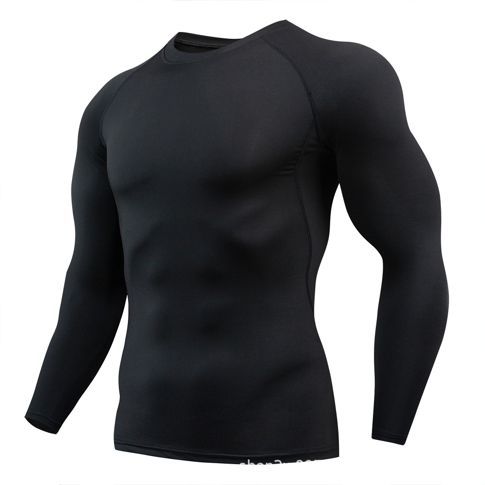 Picture of Amazon Sports Tight Pants American Men's Fitness Running Pants PRO Quick-drying Basketball Cropped Leggings Cross-border