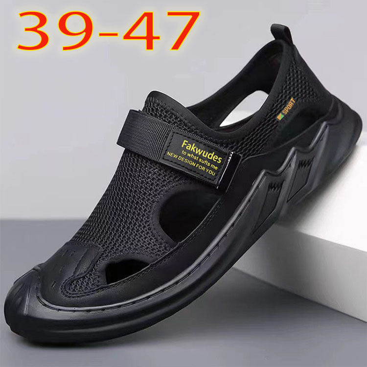Foreign Trade Sandals, Summer Mesh Breathable Soft-Soled Clogs, Fashionable Outdoor Sports and Leisure Beach Mesh Shoes