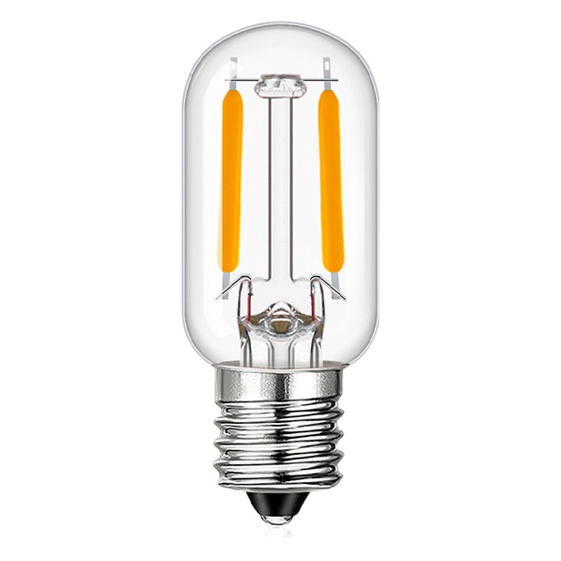 T20 filament bulb lamp E14 small screw LED energy-saving lamp 1W non-flashing electronic candle lamp in stock