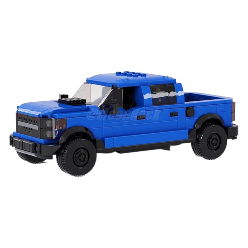 Moc Model Set Domestic Building Blocks Assembled Puzzle Ford F-150 Raptor 2022 Off-Road Vehicle Boy 113533