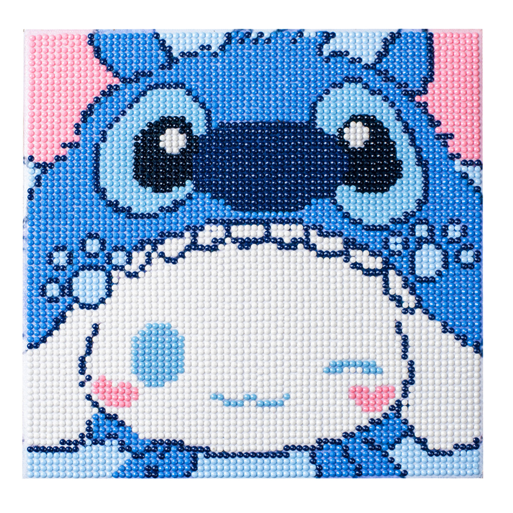Picture of Original God New Diamond painting children student diy handmade diamond material package with frame Cartoon Cartoon educational toys