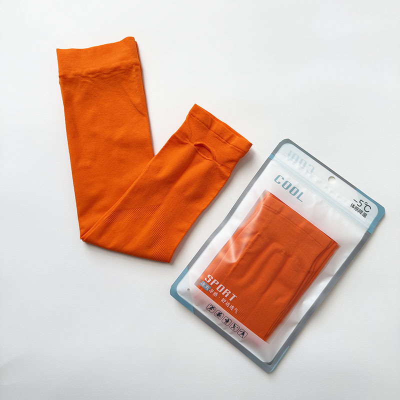 Picture of Ice Sleeves Sun Protection Sleeves for Men and Women, Ice Silk Sleeves with Customized Logo, Outdoor Cycling Anti-Uv Pure Color Ice Sleeves Arm Guards