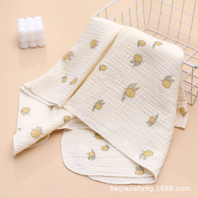 Picture of Baby Towel two-layer cotton gauze class A bath towel hospital newborn bag newborn bath towel wholesale