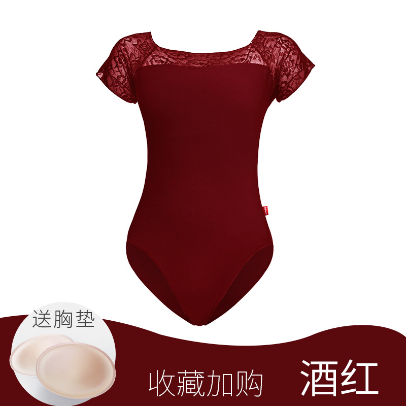 Picture of Gymnastics Ballet Practice Suit Dance Suit Adult Female Art Examination Etiquette Instructor Dancing Suit Basic Training Suit