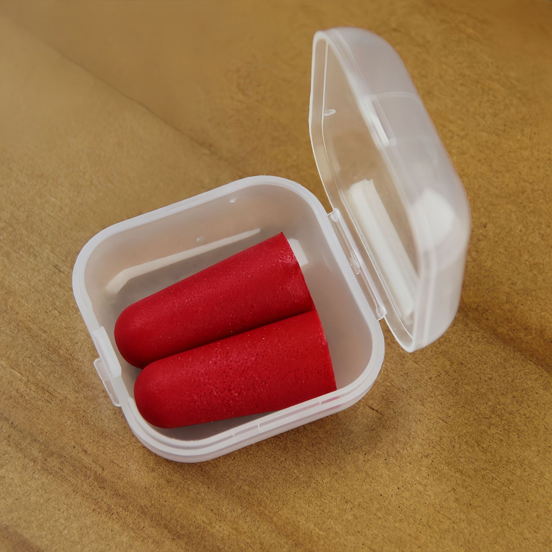Picture of Manufacturers sleep sleep anti-noise learning noise reduction sound insulation slow rebound aviation factory protective sponge PU earplugs