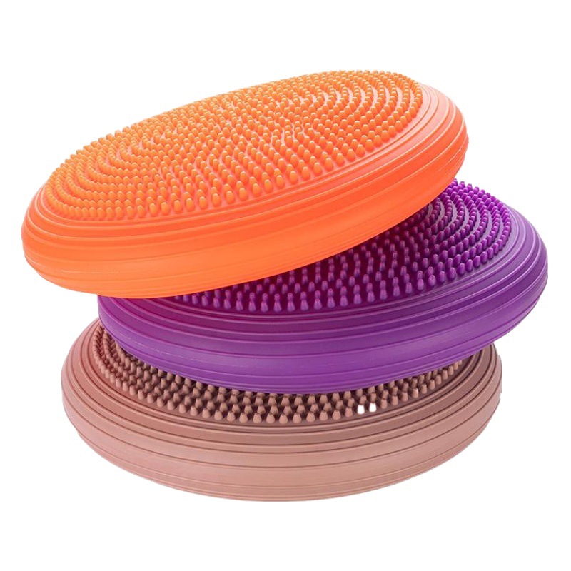 Yoga Balance Mat, Inflatable Massage Cushion, Balance Disc, Thickened Explosion-Proof Yoga Balance Ball, Balance Trainer