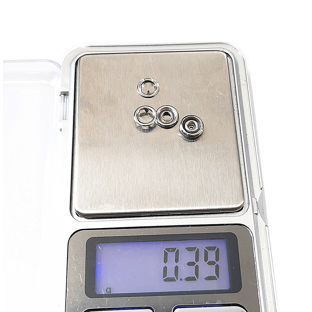 Picture of Textile accessories infant clothing stainless steel hollow hidden button four-piece invisible shirt five claw buckle 7-10mm