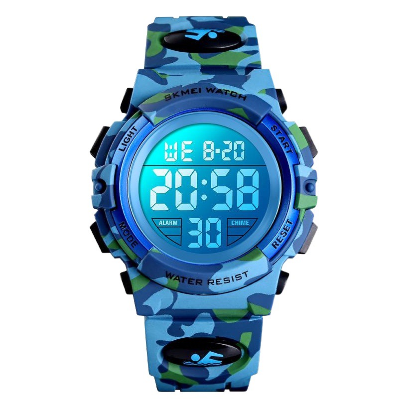 Momentum Children's Electronic Watch Foreign Trade Watch Boy Multi-Functional Waterproof Outdoor Student Electronic Watch Wholesaler