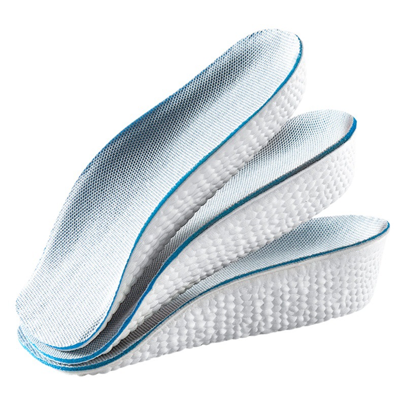 Arch Support Inner Heightening Insole Artifact for Men and Women Invisible Soft Sole Breathable Sports Shock Absorption Non-Tiring Feet Half Pad Summer