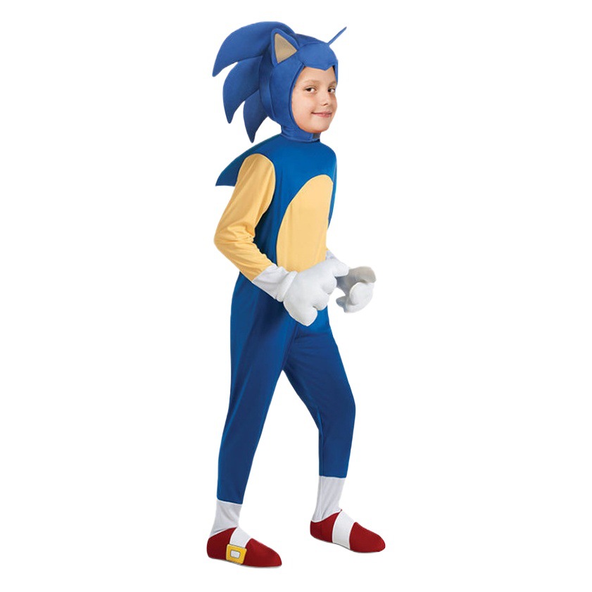 Picture of Halloween Sonic Costume Children's Cosplay Cospla Super Sonic Mouse Costume Hedgehog Sonic Kid Clothes