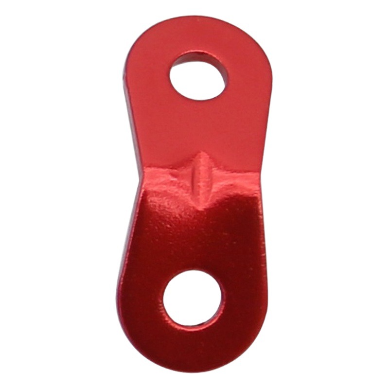 Outdoor Camping Style Camping Style Tent Wind Rope Buckle Double Eye Aluminum Alloy Paracord Fixed Sliding Adjustment Buckle Canopy Rope Buckle