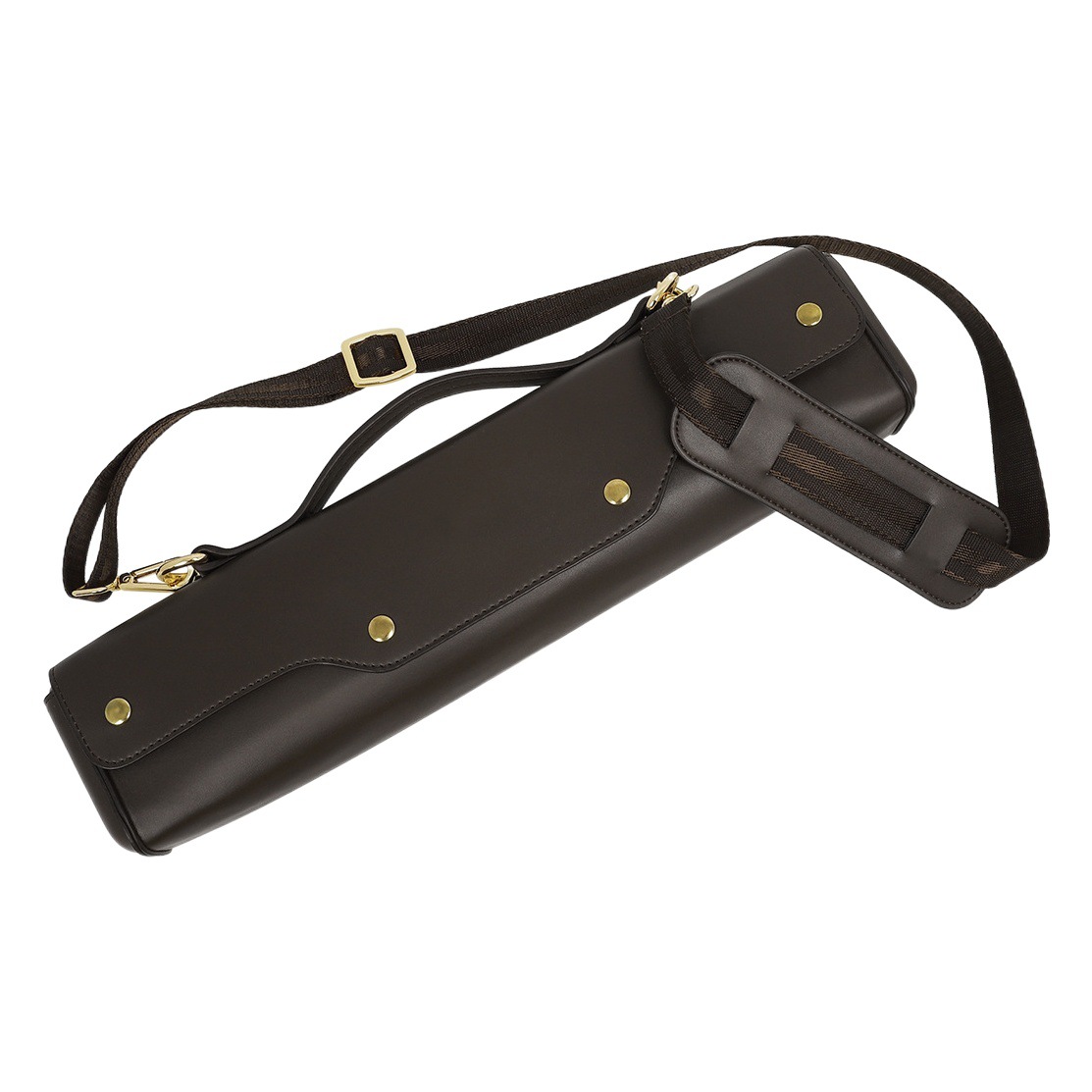 Brown flute bag 16 holes 17 holes flute box portable portable satchel wind instrument storage bag factory wholesale