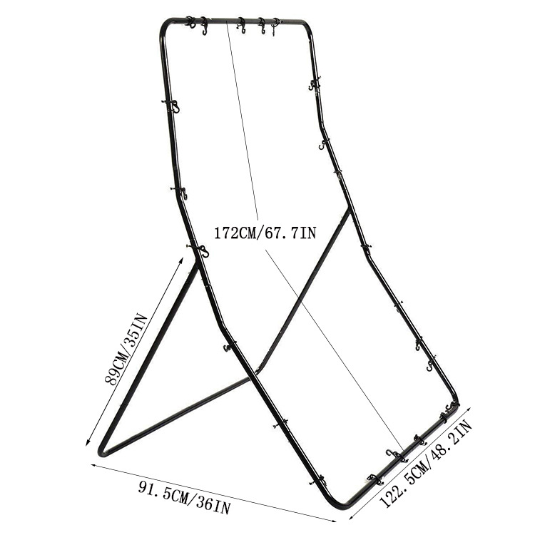 Picture of Baseball practice rebound net rebound softball Trainer target net rebound device Return Trainer