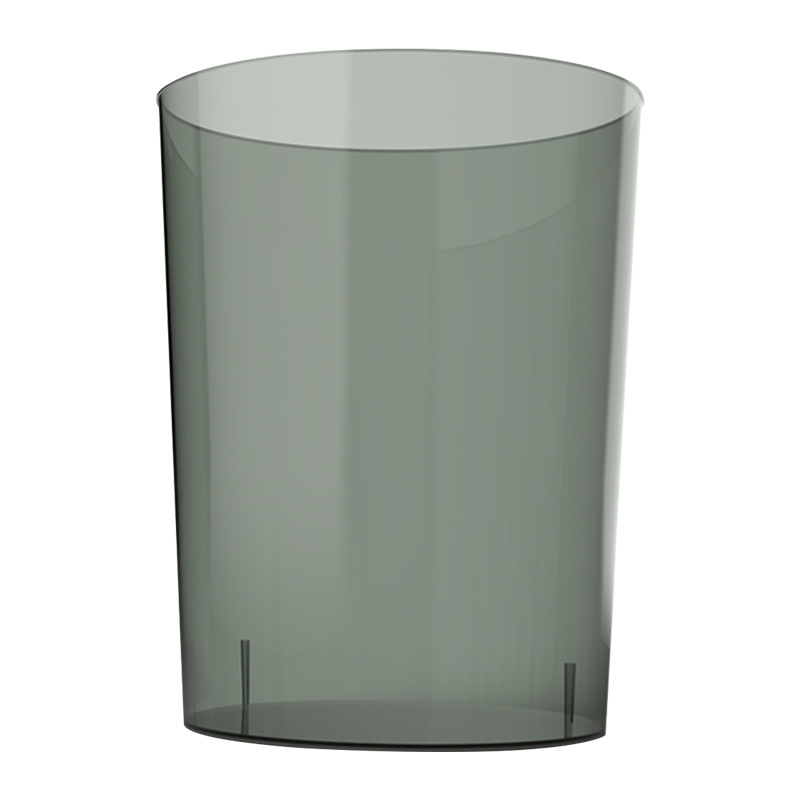 Picture of Household Large Entry Luxury Trash Bin Living Room Creative PET Transparent Trash Bin Office Large Capacity Simple Trash Bin
