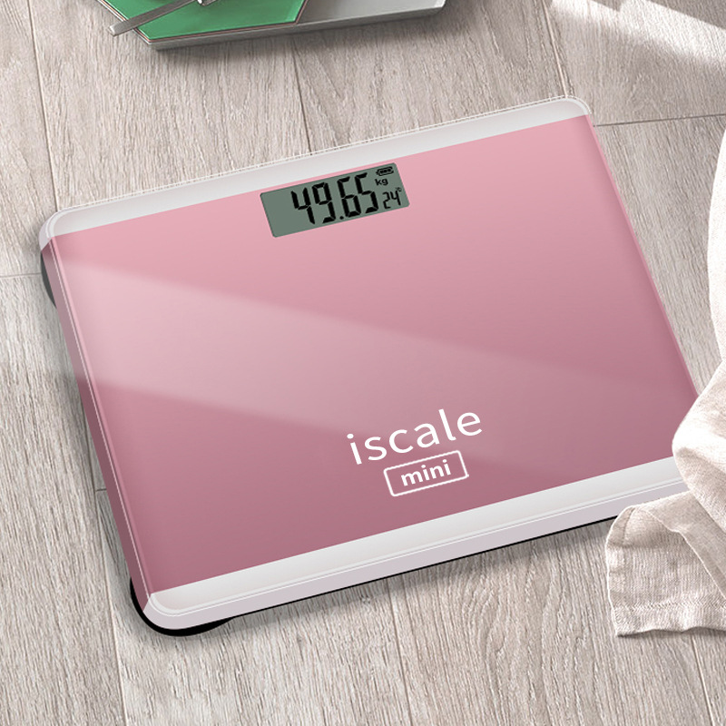 Picture of Mini Electronic Scale Human Body Weight Scale Adult Health Weighing Scale Accurate Electronic Scale Weighing Human Body Weight Scale
