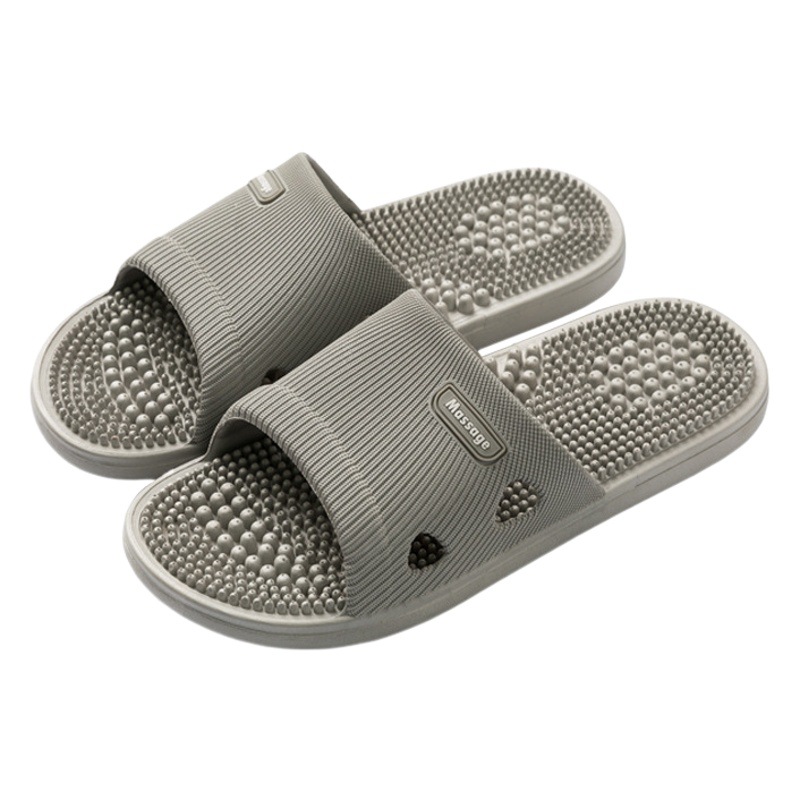 New Style Sandals for Women Summer Home Bathroom Bath Non-Slip Soft Bottom Men's Indoor Hotel Couple Massage Slippers