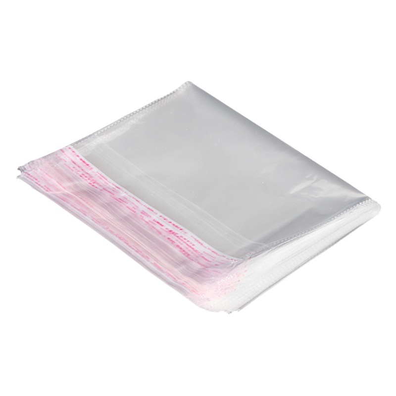 Wholesale Opp Self-Sealing Bags, Laser Ticket Self-Adhesive Bags, Small Jewelry Packaging Bags, Card Collection 7X13C Plastic Bags