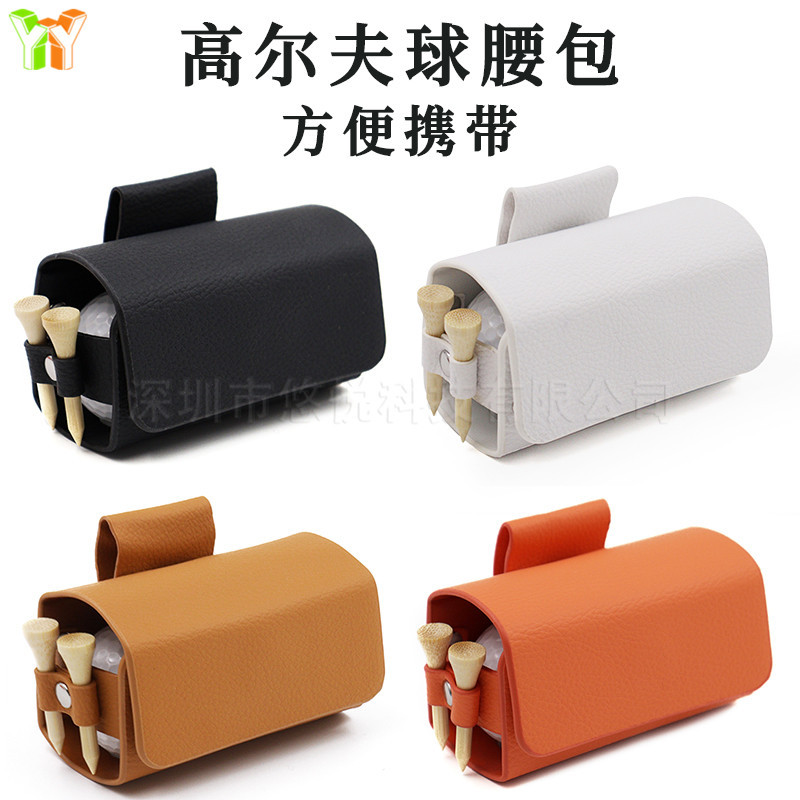 Convenient Waist Hanging golf Waist Bag Magnetic golf Bag tee Spike Storage Bag Outdoor golf Bag