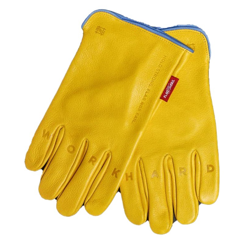 ZENHEO Outdoor Cowhide Sports Fitness Warm Windproof Cold-proof Hot-proof American Style Camping Work Gloves