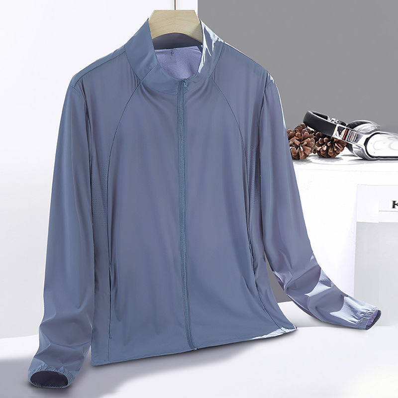 Picture of Summer Outdoor Ice Silk Sun Protection Clothing for Women, Anti-Uv Upf50+, Thin, Cool, Breathable, Light and Sun Protection Clothing for Men, Trendy