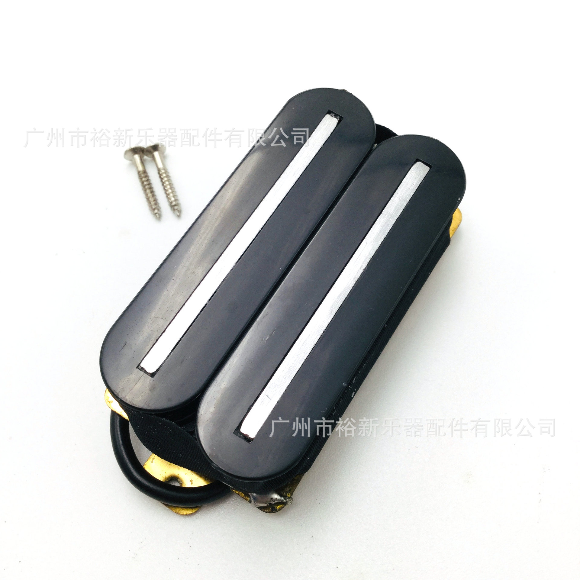 Electric Guitar Accessories Dual Rail Pickup Dual Dual Rail Pickup Black Silver Rail Electric Guitar Pickup