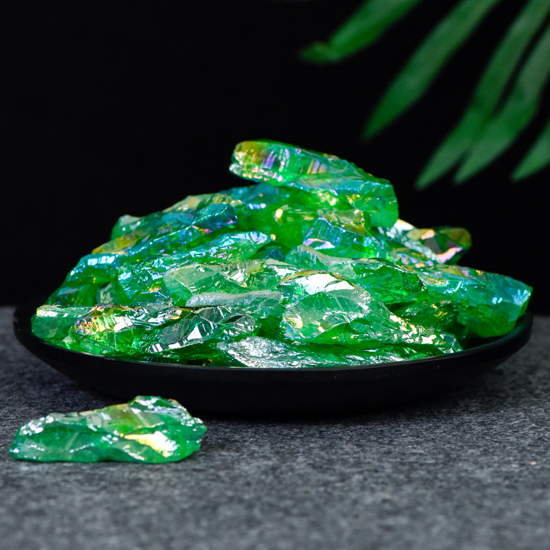 Picture of Spot wholesale Crystal raw stone aromatherapy stone scented stone natural powder Crystal Green fluorite amethyst Citrine Crystal Stone