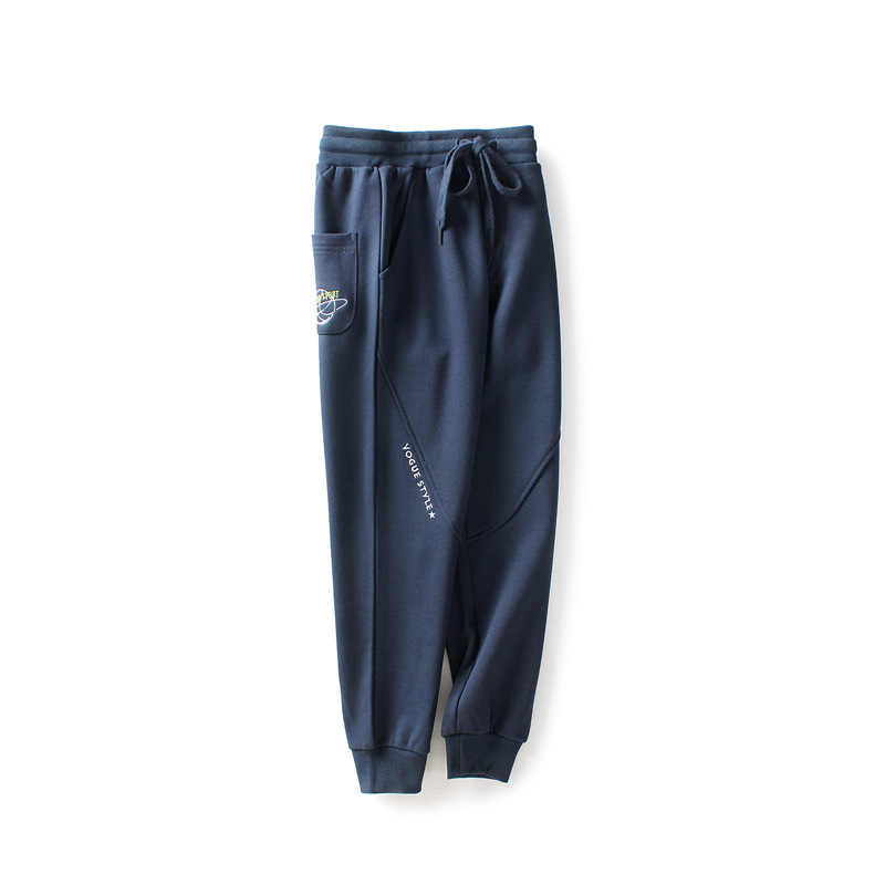 Picture of Autumn Children's Pants Korean Style New Boys' Sports Long Pants, Older Children's Casual Knit Sweatpants Children's Pants Wholesale