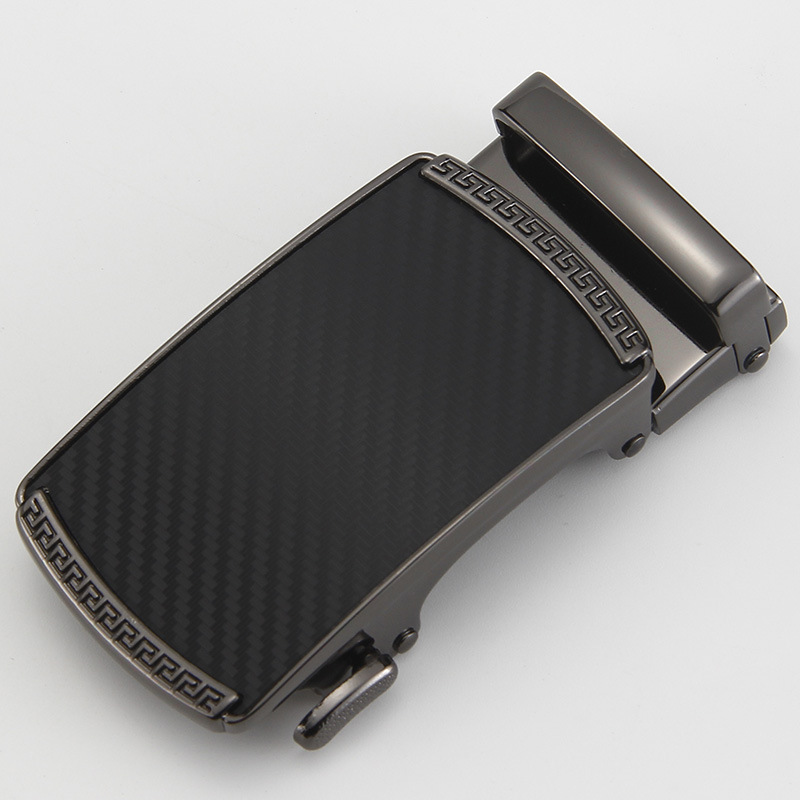 Guanpin 3.5cm Men's Belt Buckle Frosted Automatic Buckle Belt Belt Head Men's Trouser Head Business Source Manufacturer