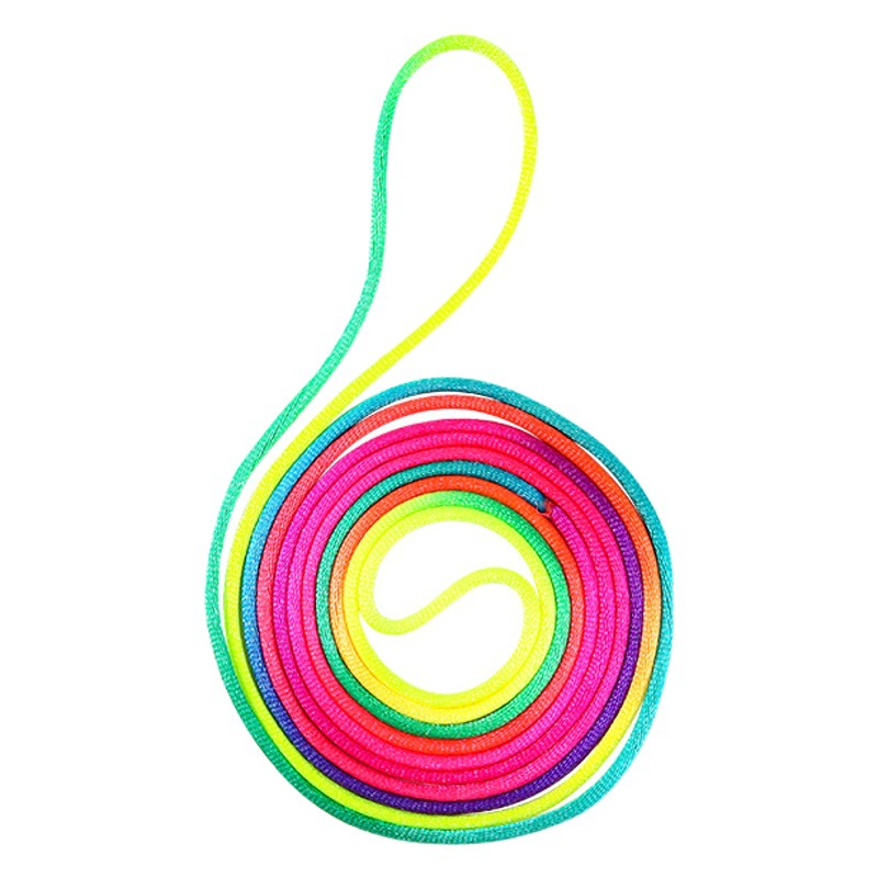 Children's Flower-Turning Rope, Fun Flower-Turning Rope, Kidsren's Nostalgic Traditional Game Flower-Turning Rope, Rainbow Flower-Turning Rope