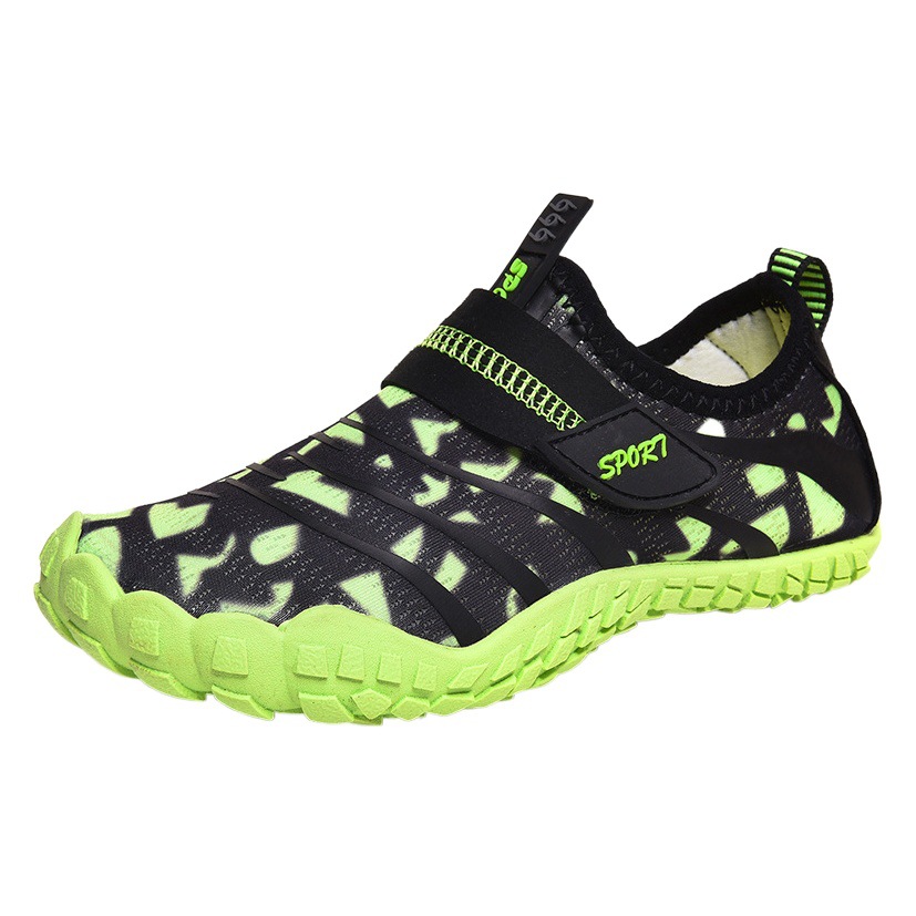 2024 Cross-border Five-finger Tracing Shoes Boys Wading Shoes Children's Outdoor Diving Beach Shoes Girls Breathable Fitness Shoes