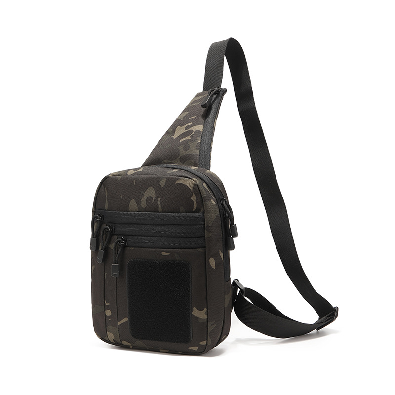 Picture of Outdoor Waterproof Single-Shoulder Chest Bag for Hiking, Sports, Cycling, Mountaineering, Multifunctional Chest Bag, Wind and Rain Resistant