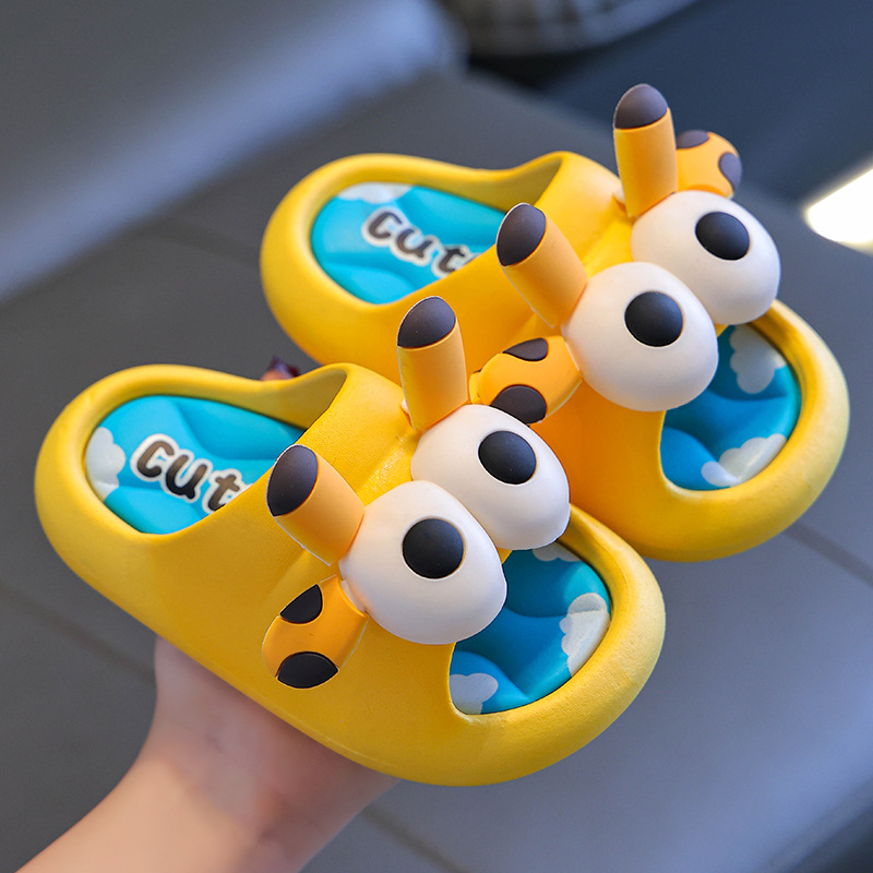 Picture of Summer children's sandals and slippers for boys and girls, anti-slip soft bottom, indoor bath, parent-child children's sandals
