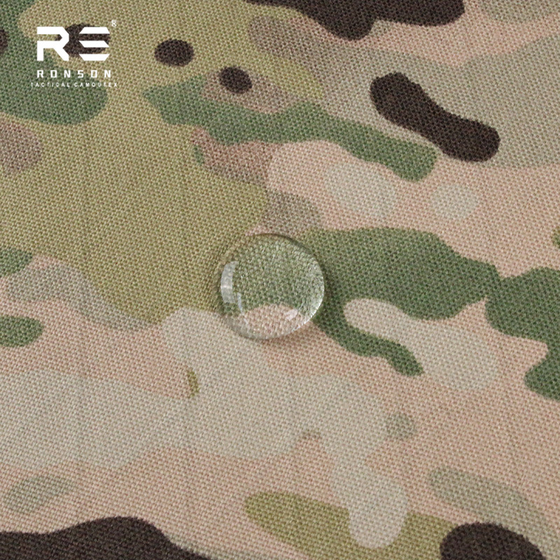 Picture of Multicam Camouflage 500D Nylon X-Pac Composite Diamond Plaid Fabric Waterproof Outdoor Lightweight Fabric