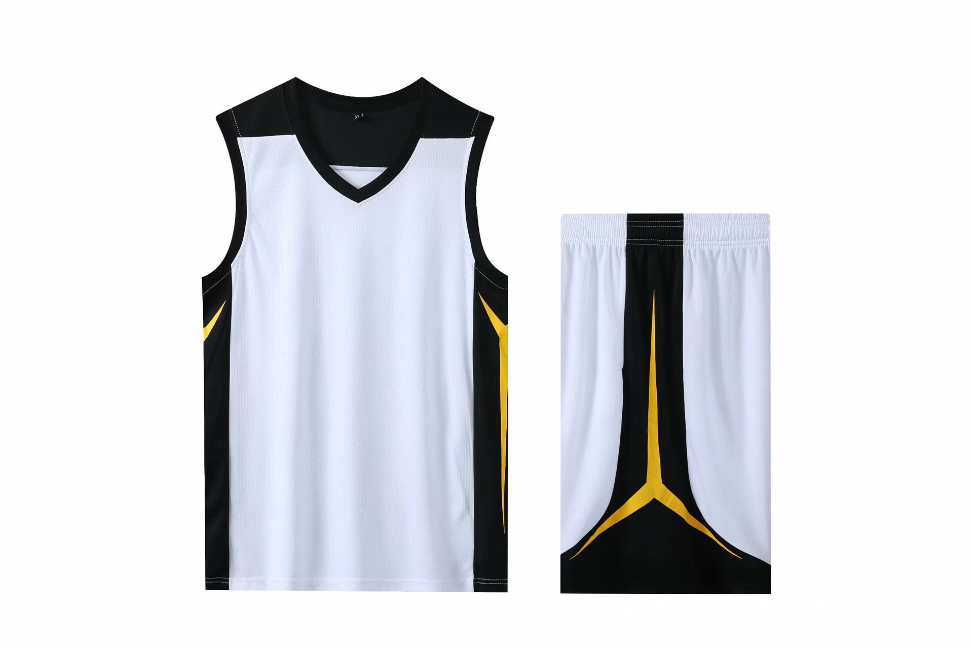 Picture of Basketball suit printed adult children's same style class training competition team uniform breathable sweat-wicking printed jersey