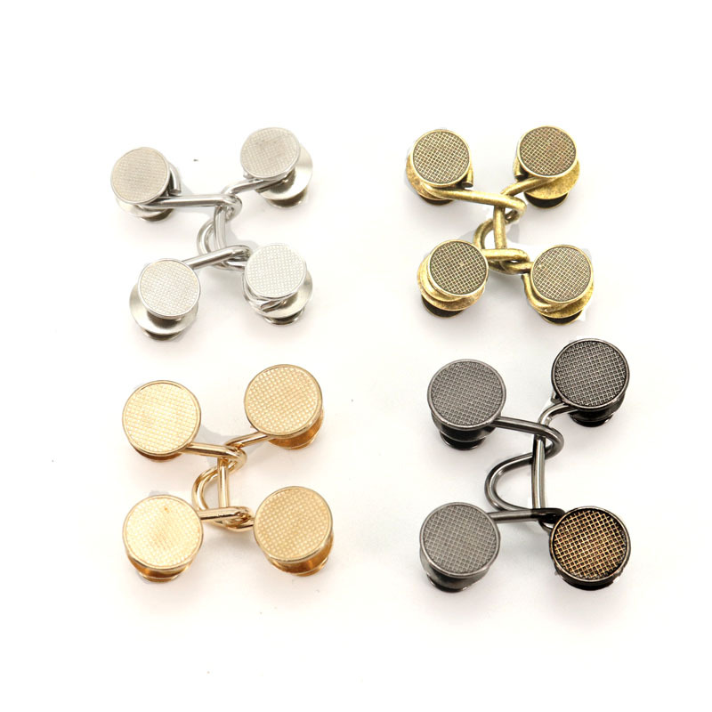 Waist Tight Buttons Nail-free Seam-free Waist Tight Buttons Adjusting Jeans Size Buttons Wind-discipline Tight Waist Buckle