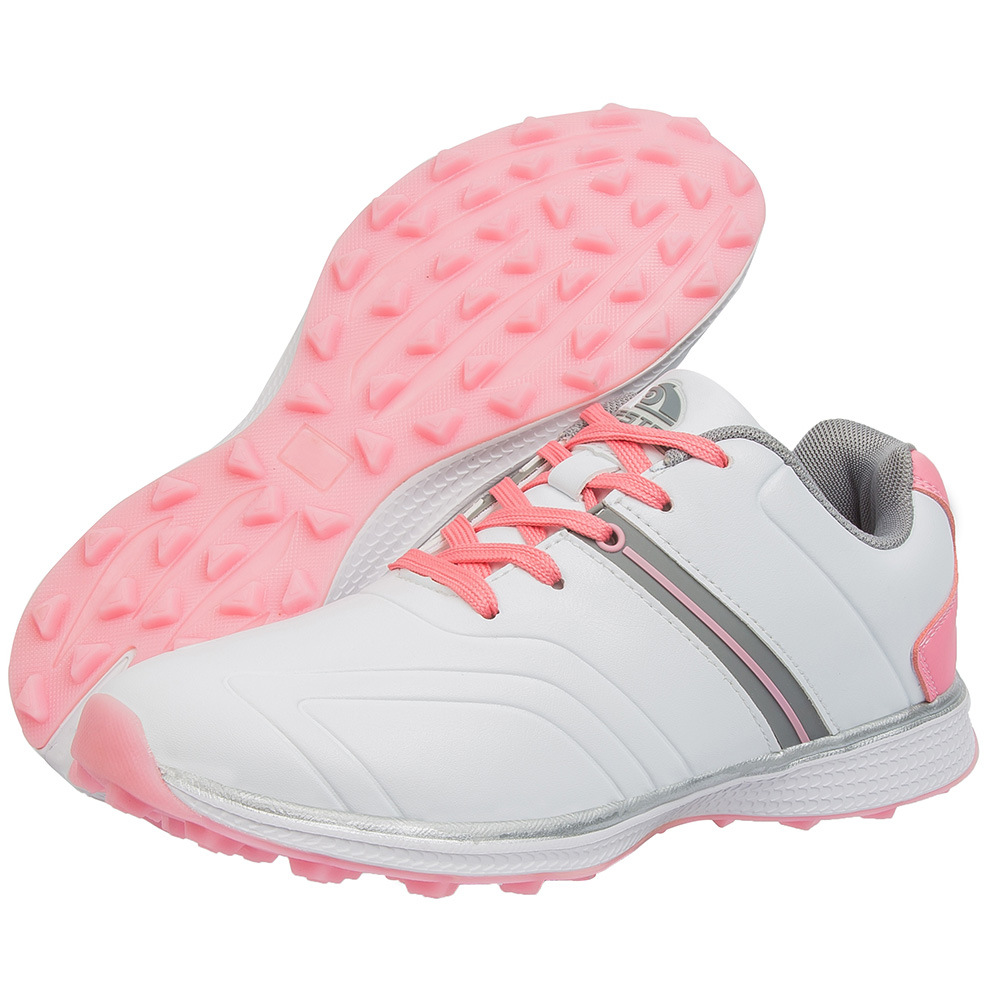 Le Chuang THESTRON Waterproof Women's Golf Shoes plus size 35-42 Golf Training Shoes Lightweight Casual