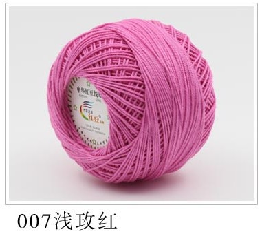 Picture of 3 # Size Lace Thread Crochet Wool Crochet Thread Crochet Thread Cotton Thread Coaster Thread Spring and Summer Wool