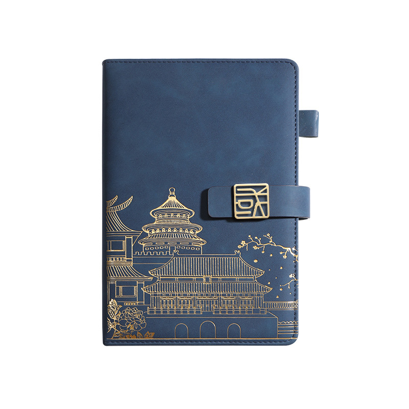 Picture of High-end business notebook set notepad gift box creative notebook a5 company gift printable logo wholesale