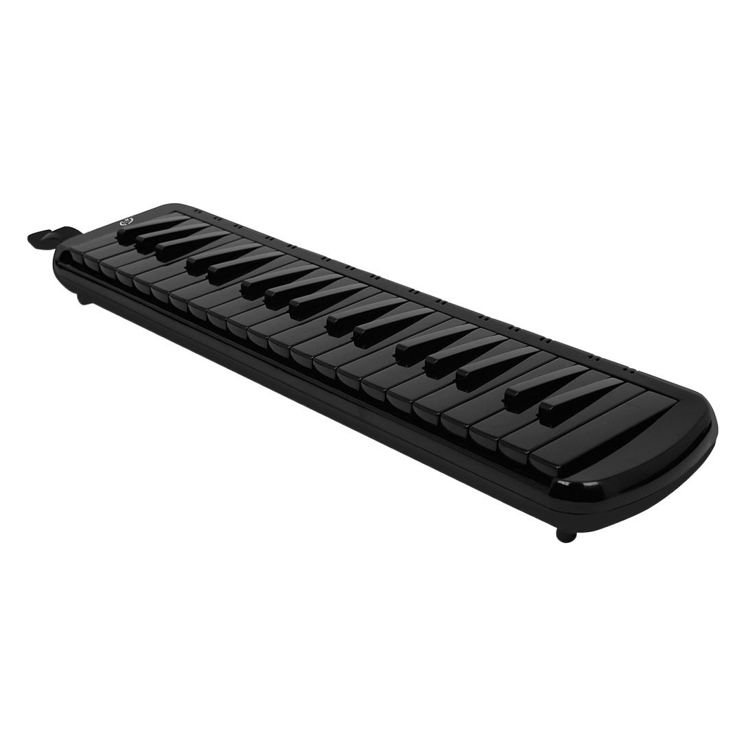 Mabet 37 Key Playing Organ Black EVA Piano Bag Piano Case Children Students Playing Musical Instruments with Blow Nozzle Blow Tube